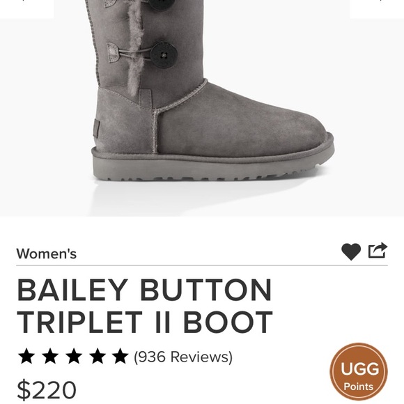 BAILEY BUTTON TRIPLET II BOOT Size 6 - Picture 7 of 7
